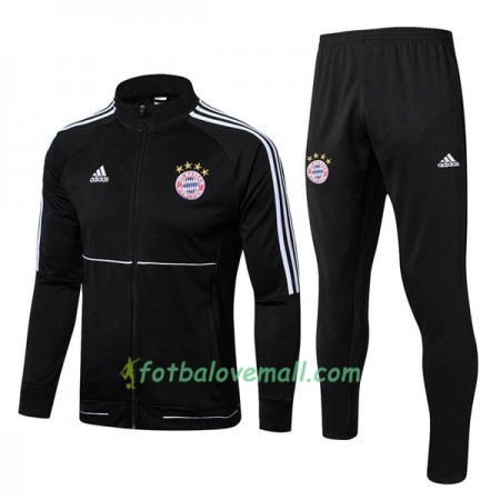 FC Bayern Mnichov Teplákové Soupravy 2017-18 Černá